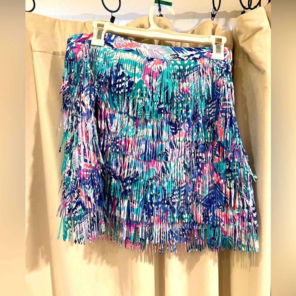 Lily Pulitzer women’s fringe skirt
